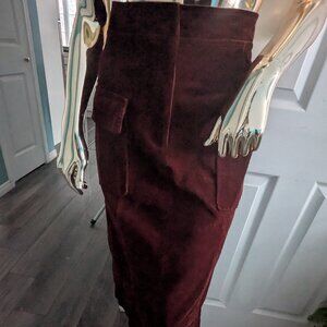 Melloday corduroy skirt